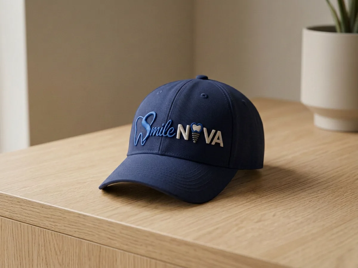 Navy Smile NOVA hat